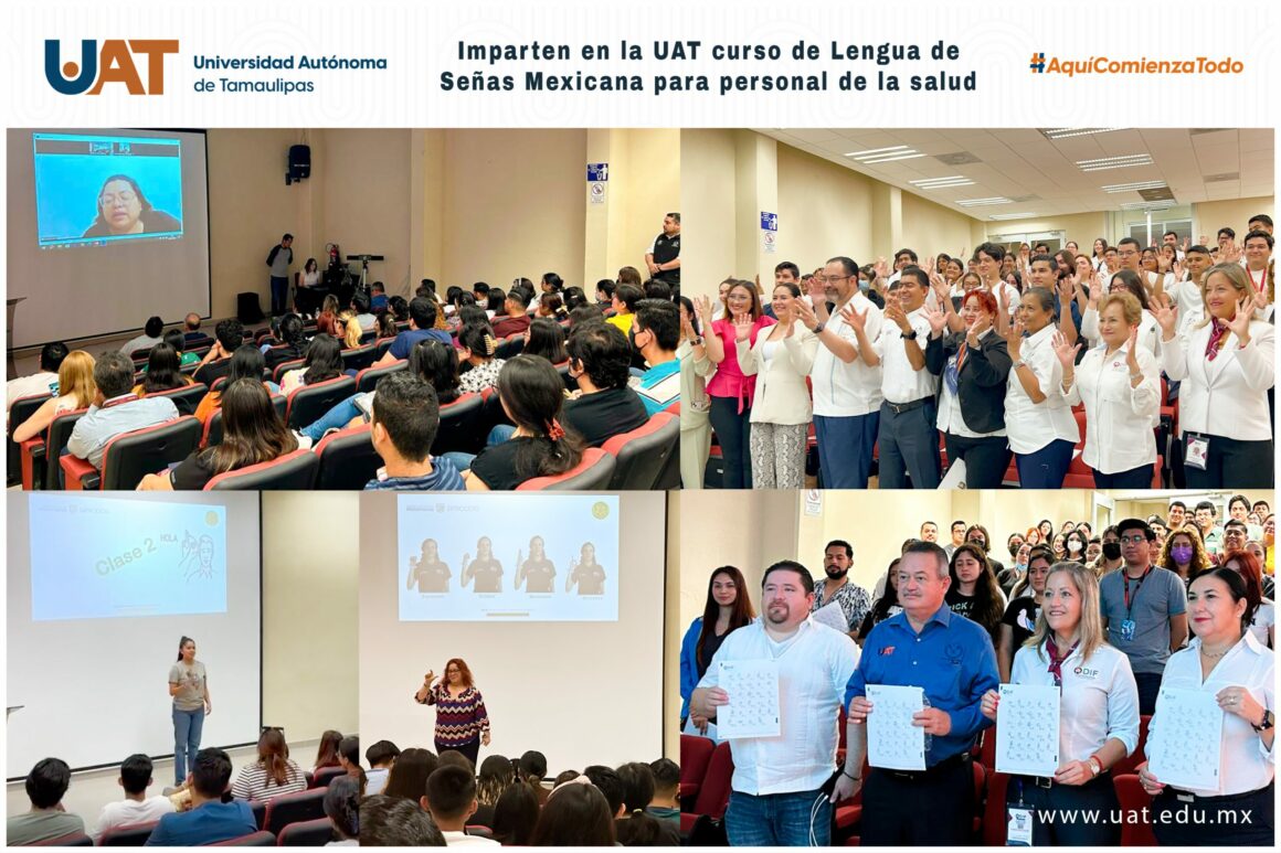 6 (10) Imparten en la UAT curso de Lengua de Señas Mexicana para personal de salud