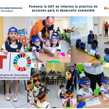 Fomenta la UAT en infantes la práctica de acciones para el desarrollo sostenible
