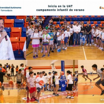 Inicia en la UAT el campamento infantil de verano 2023