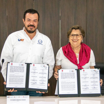 La UAT y Cruz Roja Tamaulipas firman convenio de colaboración en servicio social