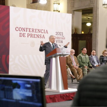 NotiPress - AMLO Mañanera 04-12-2023 Sergio F Cara (NotiPress) (1) AMLO propondrá a Biden análisis e inversión en temas migratorios