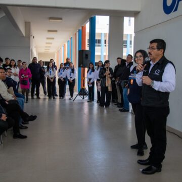 5 Dámaso Anaya da mensaje de bienvenida al ciclo escolar de la UAT Primavera 2024