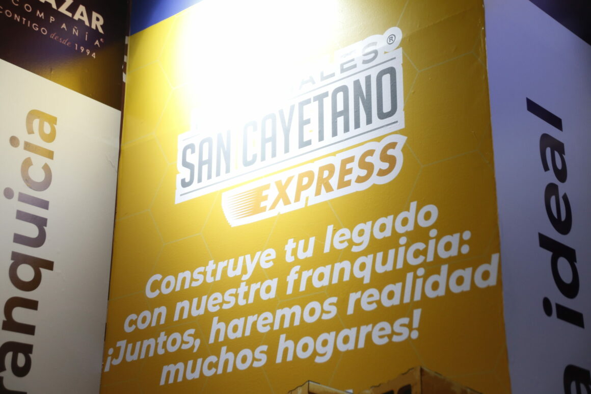 NotiPress - San Cayetano Sergio F Cara (NotiPress) Materiales San Cayetano Express en la 47ª edición de la Feria Internacional de Franquicias