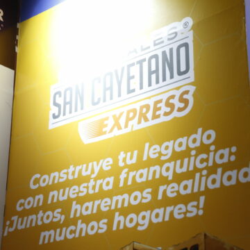 NotiPress - San Cayetano Sergio F Cara (NotiPress) Materiales San Cayetano Express en la 47ª edición de la Feria Internacional de Franquicias