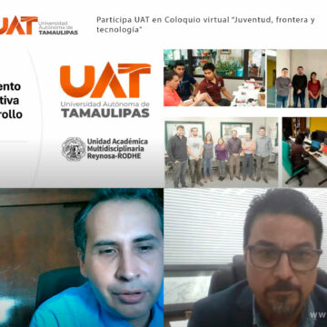 Participa la UAT en el coloquio internacional “Juventudes, frontera y tecnología 2024”