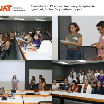 Fomenta UAT educación con principios de igualdad, inclusión y cultura de paz
