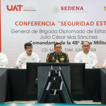 Imparten en la UAT conferencia sobre seguridad y protección ciudadana