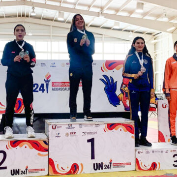 Laura-Zamora-2 Laura Zamora da bronce en Karate para la UAT