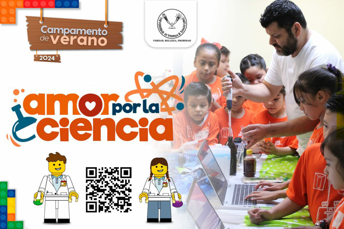 campamento Organiza la UAT campamento de verano científico infantil “Amor por la ciencia”