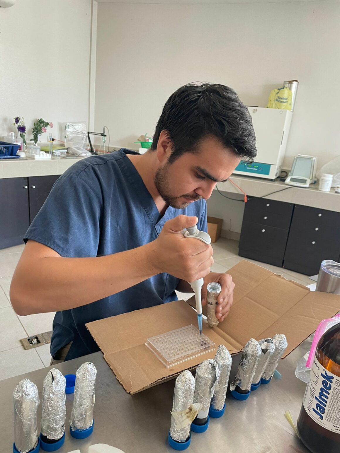 1 (3) Desarrolla UAT bioinsecticida para combatir plagas que afectan la apicultura