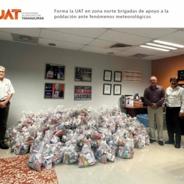 Facultades de la UAT en la zona norte forman brigadas de apoyo ante fenómenos meteorológicos