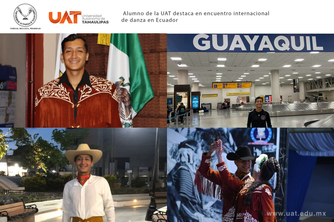 Alumno de la UAT representa a México en Encuentro Internacional de Danza en Ecuador