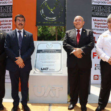 foto 1 50 años de posgrado 20 09 2024 Celebra la UAT 50 años de impartir posgrado