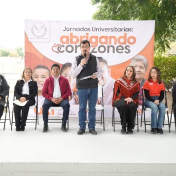 brigada 3 Rector de la UAT inaugura las jornadas “Abrigando Corazones”