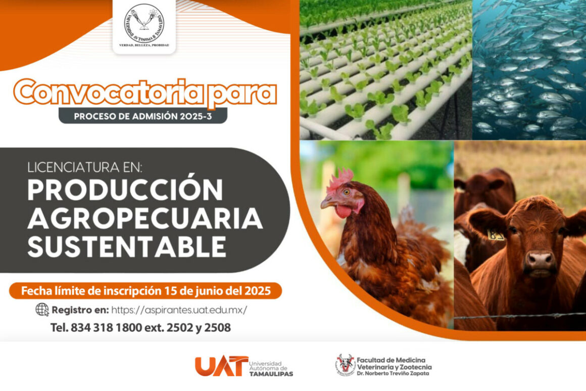 YDRAY-1-(14) Invita la UAT a ingresar a la licenciatura en Producción Agropecuaria Sustentable