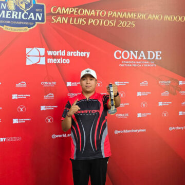 1 (26) Alumno de la UAT se corona campeón Panamericano en tiro con arco