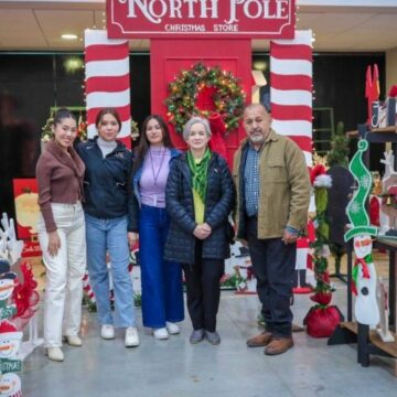 Comparte María de Villarreal el bazar “Un DIFciembre para recordar” junto a familias y emprendedores