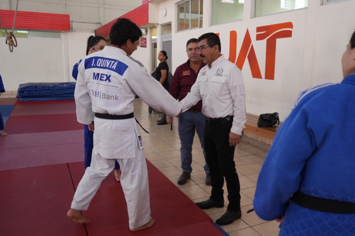 Impulsa el rector Dámaso Anaya el deporte de alto rendimiento en la UAT